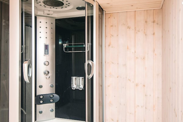 Foto van Luxe spa-toevluchtsoord aan de fjord - Vakantiehuis in Hemmet - Indoor