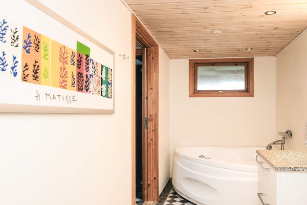 Foto van Luxe spa-toevluchtsoord aan de fjord - Vakantiehuis in Hemmet - Indoor