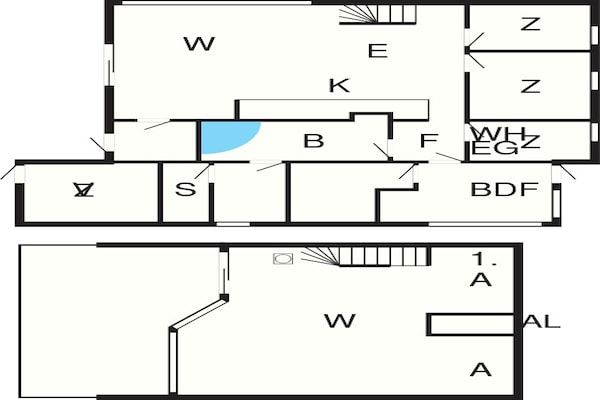 Foto van Luxe spa-toevluchtsoord aan de fjord - Vakantiehuis in Hemmet - FloorPlan