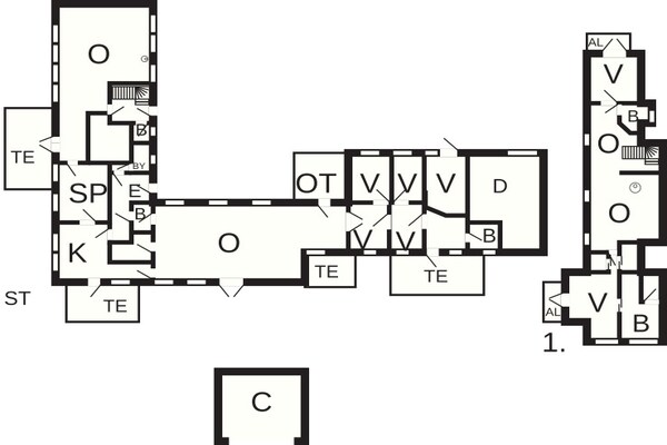 Foto van 14 persoons vakantie huis in Løkken-By Traum - Vakantiehuis in Løkken - FloorPlan