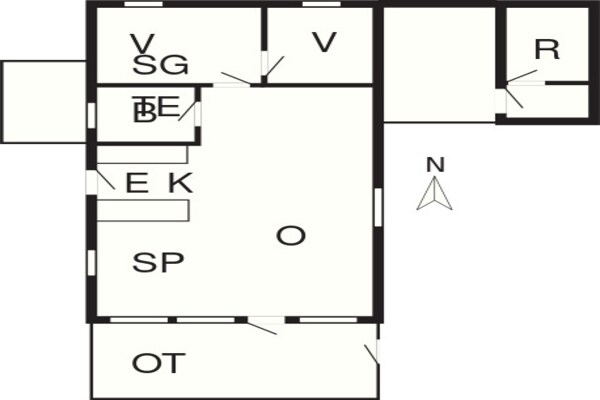 Foto van 6 persoons vakantie huis in Hvide Sande-By Traum - Vakantiehuis in Hvide Sande - FloorPlan