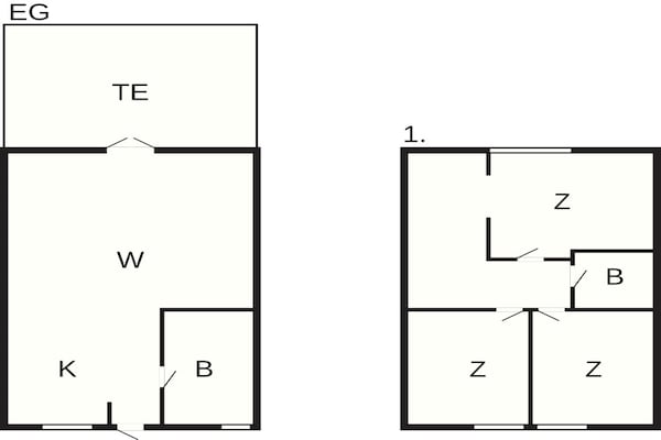 Foto van 6 persoons vakantie huis in Skagen-By Traum - Vakantiehuis in Skagen - FloorPlan
