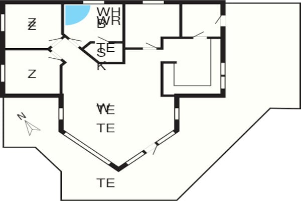 Foto van 6 persoons vakantie huis in Harboøre-By Traum - Vakantiehuis in Harboøre - FloorPlan