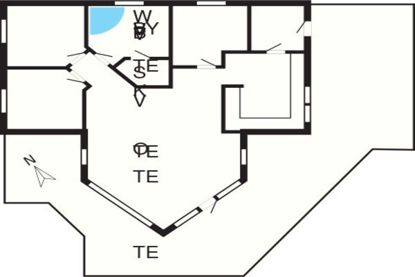 Foto van 6 persoons vakantie huis in Harboøre-By Traum - Vakantiehuis in Harboøre - FloorPlan