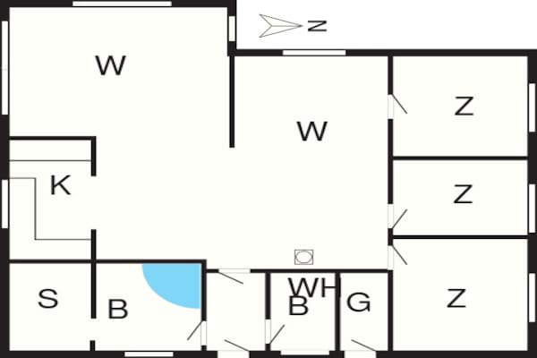 Foto van 6 persoons vakantie huis in Millinge - Vakantiehuis in Millinge - FloorPlan