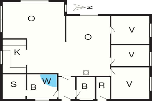 Foto van 6 persoons vakantie huis in Millinge - Vakantiehuis in Millinge - FloorPlan