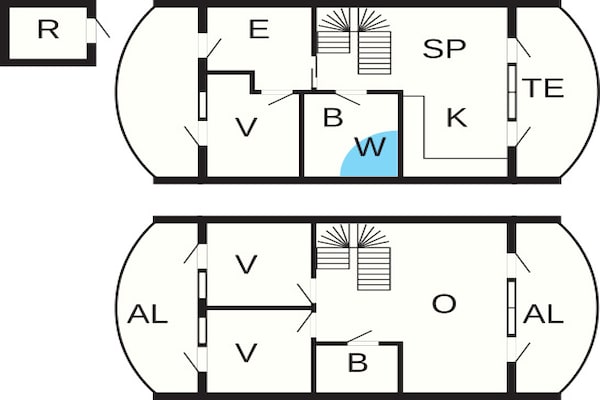 Foto van 6 persoons vakantie huis in Løkken-By Traum - Vakantiehuis in Løkken - FloorPlan