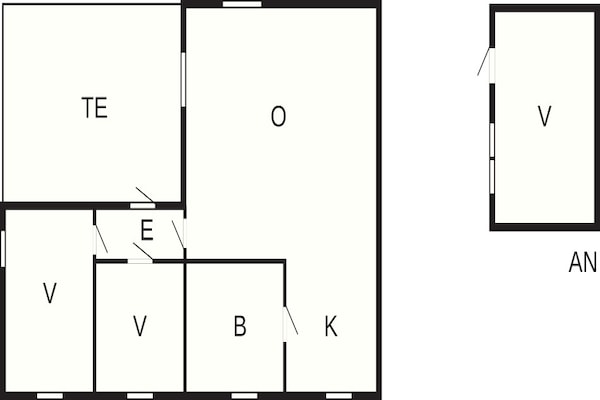 Foto van 6 persoons vakantie huis in Storfosna-By Traum - Vakantiehuis in Storfosna - FloorPlan
