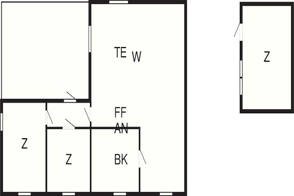Foto van 6 persoons vakantie huis in Storfosna-By Traum - Vakantiehuis in Storfosna - FloorPlan