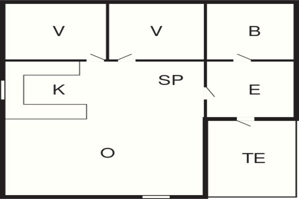 Foto van 6 persoons vakantie huis in ÅSERAL-By Traum - Vakantiehuis in Åseral - FloorPlan