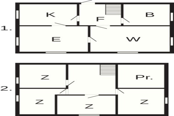 Foto van 6 persoons vakantie huis in Utvik - Vakantiehuis in Utvik - FloorPlan