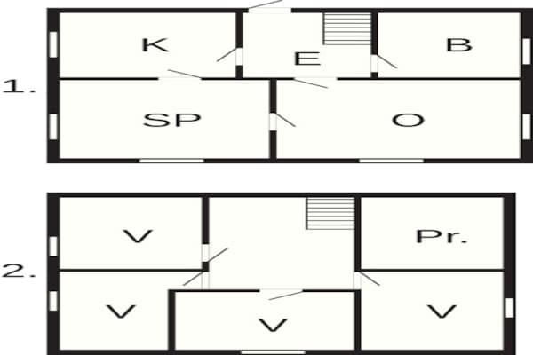 Foto van 6 persoons vakantie huis in Utvik - Vakantiehuis in Utvik - FloorPlan