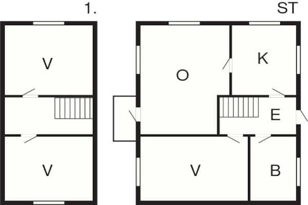 Foto van 6 persoons vakantie huis in ALSVÅG-By Traum - Vakantiehuis in Alsvåg - FloorPlan