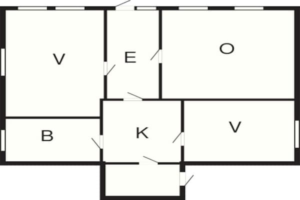 Foto van 6 persoons vakantie huis in lyngdal-By Traum - Vakantiehuis in Lyngdal - FloorPlan