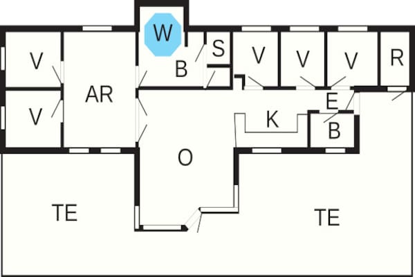 Foto van 14 persoons vakantie huis in Rødby-By Traum - Vakantiehuis in Rødby - FloorPlan