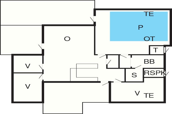 Foto van 8 persoons vakantie huis in Bindslev-By Traum - Vakantiehuis in Bindslev - FloorPlan