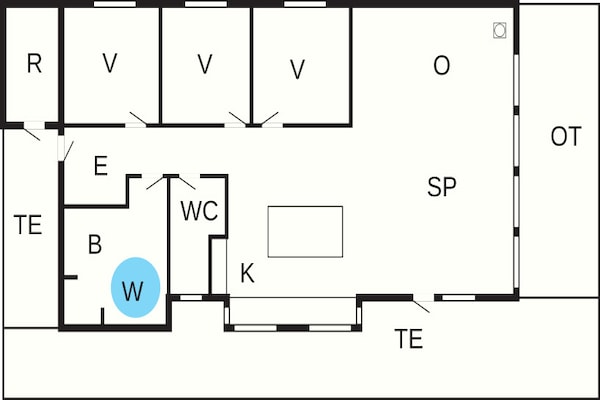 Foto van Modern Strandhuis -- By Traum Ferienwohnungen - Vakantiehuis in Hadsund - FloorPlan