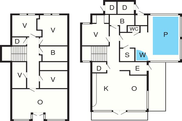 Foto van 12 persoons vakantie huis in Jelsa - Vakantiehuis in Jelsa - FloorPlan