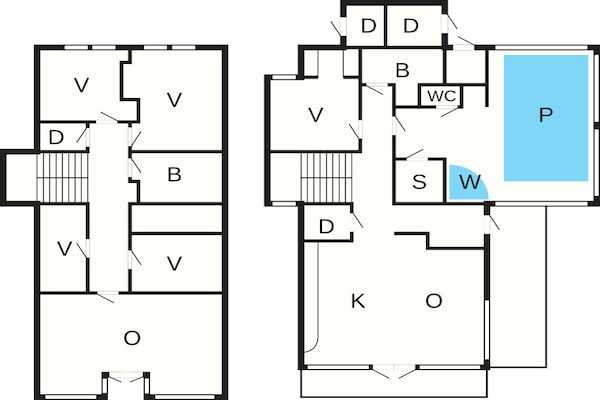 Foto van 12 persoons vakantie huis in Jelsa - Vakantiehuis in Jelsa - FloorPlan