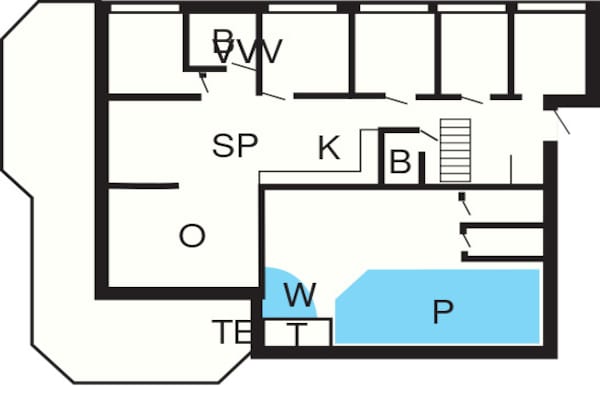 Foto van 12 persoons vakantie huis in Nexø - Vakantiehuis in Nexø - FloorPlan