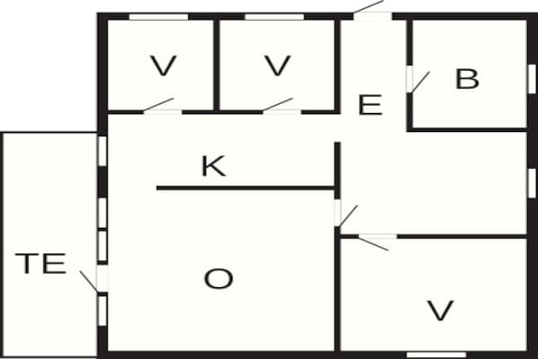 Foto van Rustige strand retraite -- By Traum Ferienwohnungen - FloorPlan