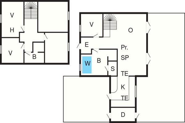 Foto van 6 persoons vakantie huis in Blokhus-By Traum - Vakantiehuis in Blokhus - FloorPlan