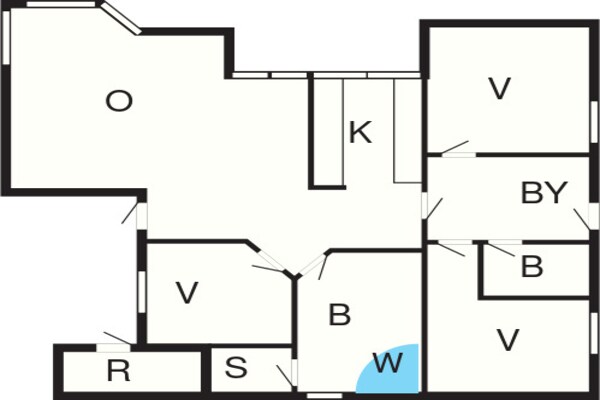 Foto van Familievakantie in Lodskovvad - Vakantiehuis in Ålbæk - FloorPlan