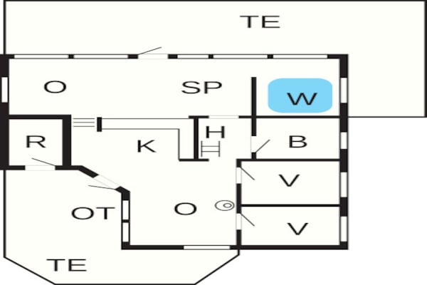Foto van 6 persoons vakantie huis in Lemvig-By Traum - Vakantiehuis in Lemvig - FloorPlan