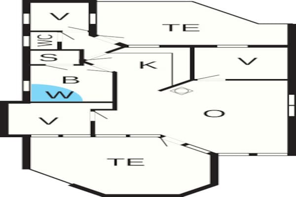 Foto van 6 persoons vakantie huis in Sjølund-By Traum - Vakantiehuis in Sjølund - FloorPlan