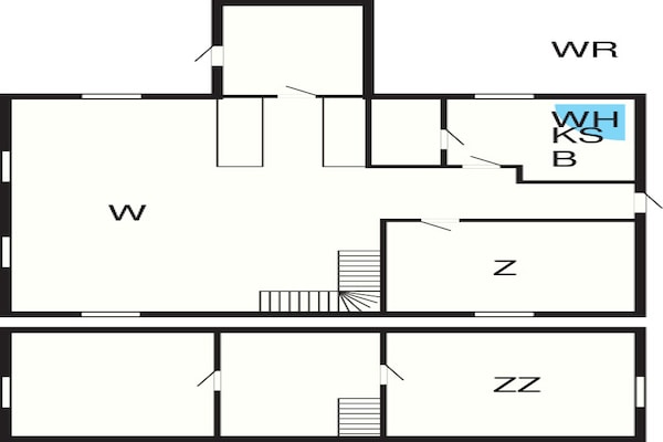 Foto van Luxe vakantieverblijf in Blavand - Vakantiehuis in Blåvand - FloorPlan
