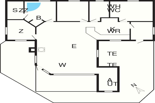Foto van 8 persoons vakantie huis in Aabenraa - Vakantiehuis in Aabenraa - FloorPlan