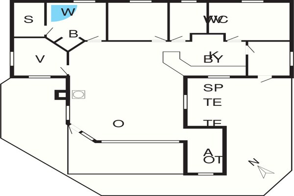 Foto van 8 persoons vakantie huis in Aabenraa - Vakantiehuis in Aabenraa - FloorPlan