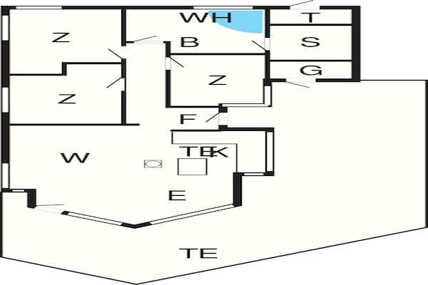 Foto van 6 persoons vakantie huis in GROEMITZ - Vakantiehuis in GROEMITZ - FloorPlan