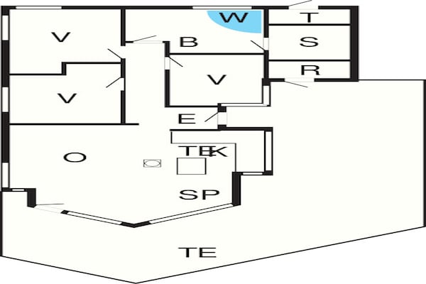 Foto van 6 persoons vakantie huis in GROEMITZ - Vakantiehuis in GROEMITZ - FloorPlan