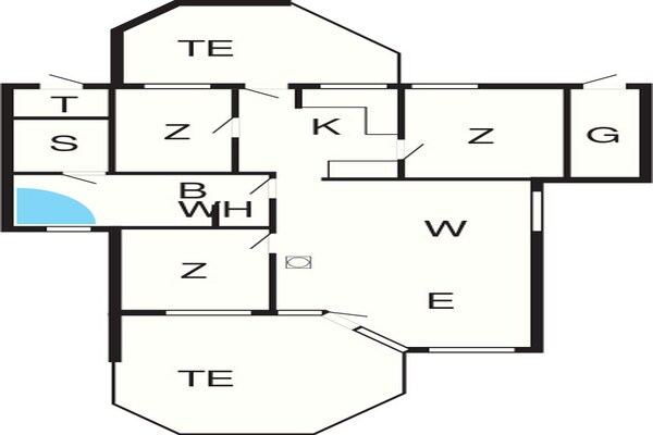 Foto van 6 persoons vakantie huis in GROEMITZ - Vakantiehuis in GROEMITZ - FloorPlan