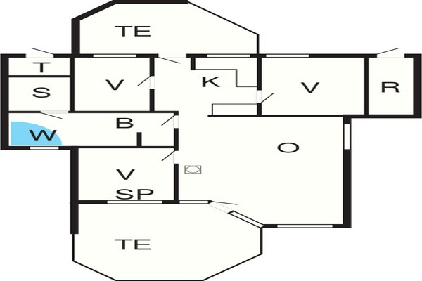 Foto van 6 persoons vakantie huis in GROEMITZ - Vakantiehuis in GROEMITZ - FloorPlan
