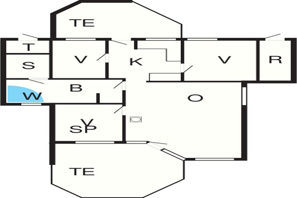 Foto van 6 persoons vakantie huis in GROEMITZ - Vakantiehuis in GROEMITZ - FloorPlan