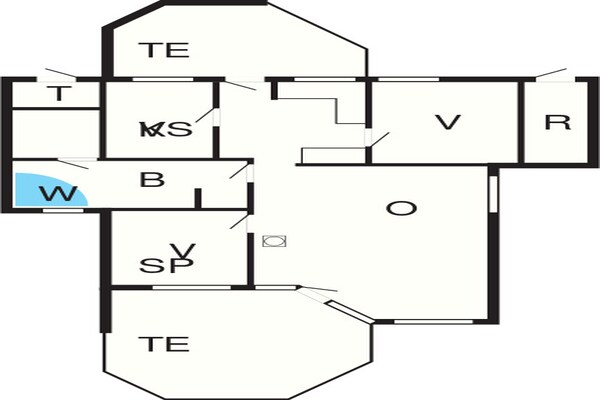 Foto van 6 persoons vakantie huis in GROEMITZ - Vakantiehuis in GROEMITZ - FloorPlan