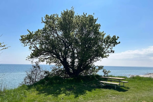 Foto van Luxe vakantieverblijf met zwembad - Vakantiehuis in Idestrup - WaterView