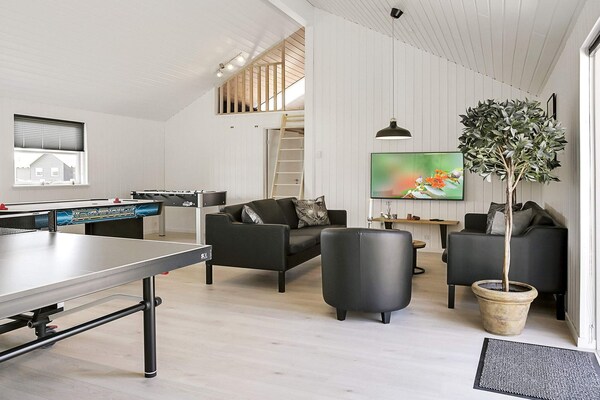 Foto van Luxe vakantieverblijf met zwembad - Vakantiehuis in Idestrup - Indoor