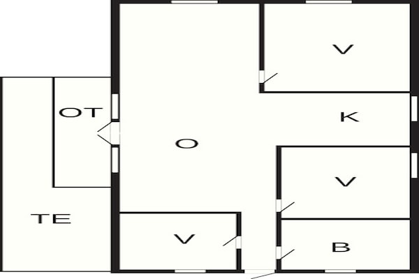 Foto van Rustieke kustretreat -- By Traum Ferienwohnungen - Vakantiehuis in Roslev - FloorPlan