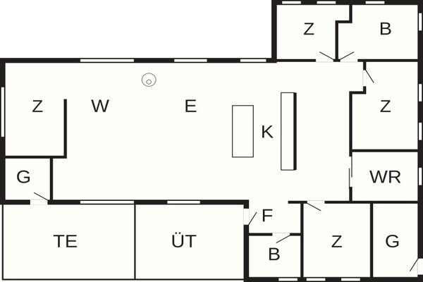 Foto van 8 persoons vakantie huis in Ålbæk - Vakantiehuis in Ålbæk - FloorPlan