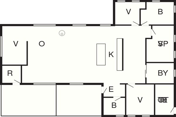 Foto van 8 persoons vakantie huis in Ålbæk - Vakantiehuis in Ålbæk - FloorPlan