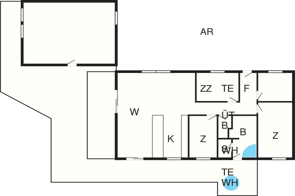 Foto van 17 persoons vakantie huis in Roslev-By Traum - Vakantiehuis in Roslev - FloorPlan