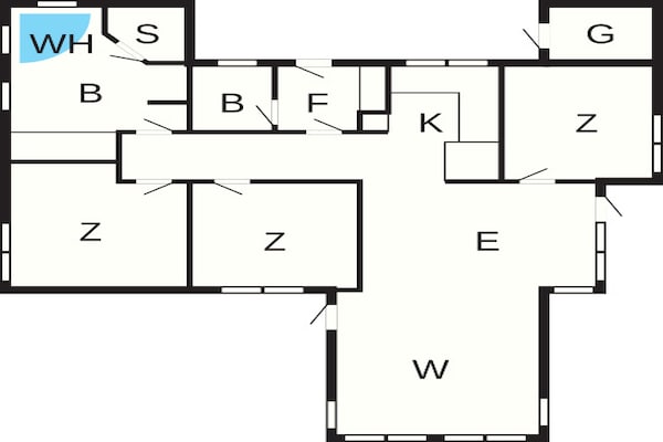 Foto van Luxe retraite met spa -- By Traum Ferienwohnungen - Vakantiehuis in Hemmet - FloorPlan