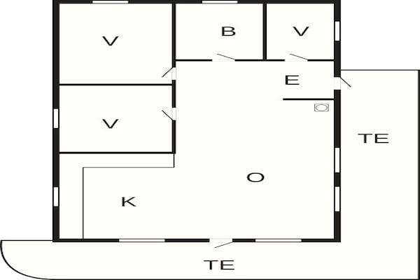 Foto van 6 persoons vakantie huis in Dronningmølle-By Traum - FloorPlan