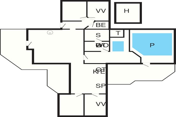 Foto van 10 persoons vakantie huis in Væggerløse-By Traum - FloorPlan