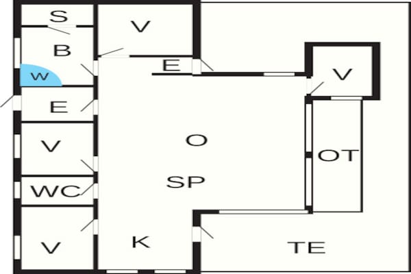 Foto van Kusthaven Toevluchtsoord -- By Traum Ferienwohnungen - FloorPlan