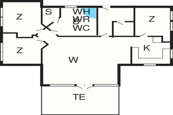 Foto van 6 persoons vakantie huis in Vinderup-By Traum - Vakantiehuis in Vinderup - FloorPlan