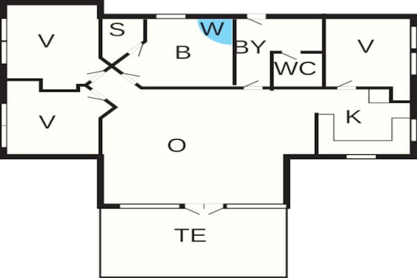 Foto van 6 persoons vakantie huis in Vinderup-By Traum - Vakantiehuis in Vinderup - FloorPlan